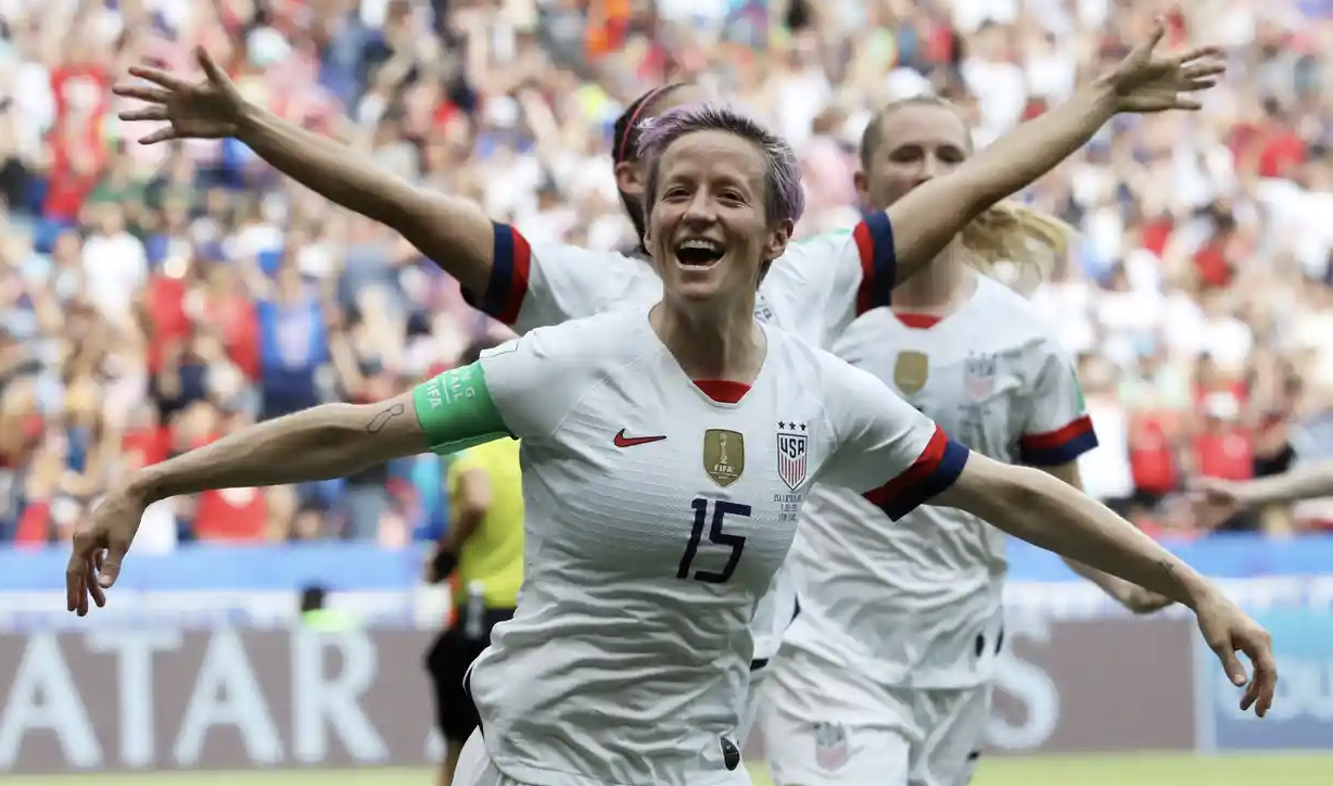 Photo: Megan Rapinoe, The Guardian