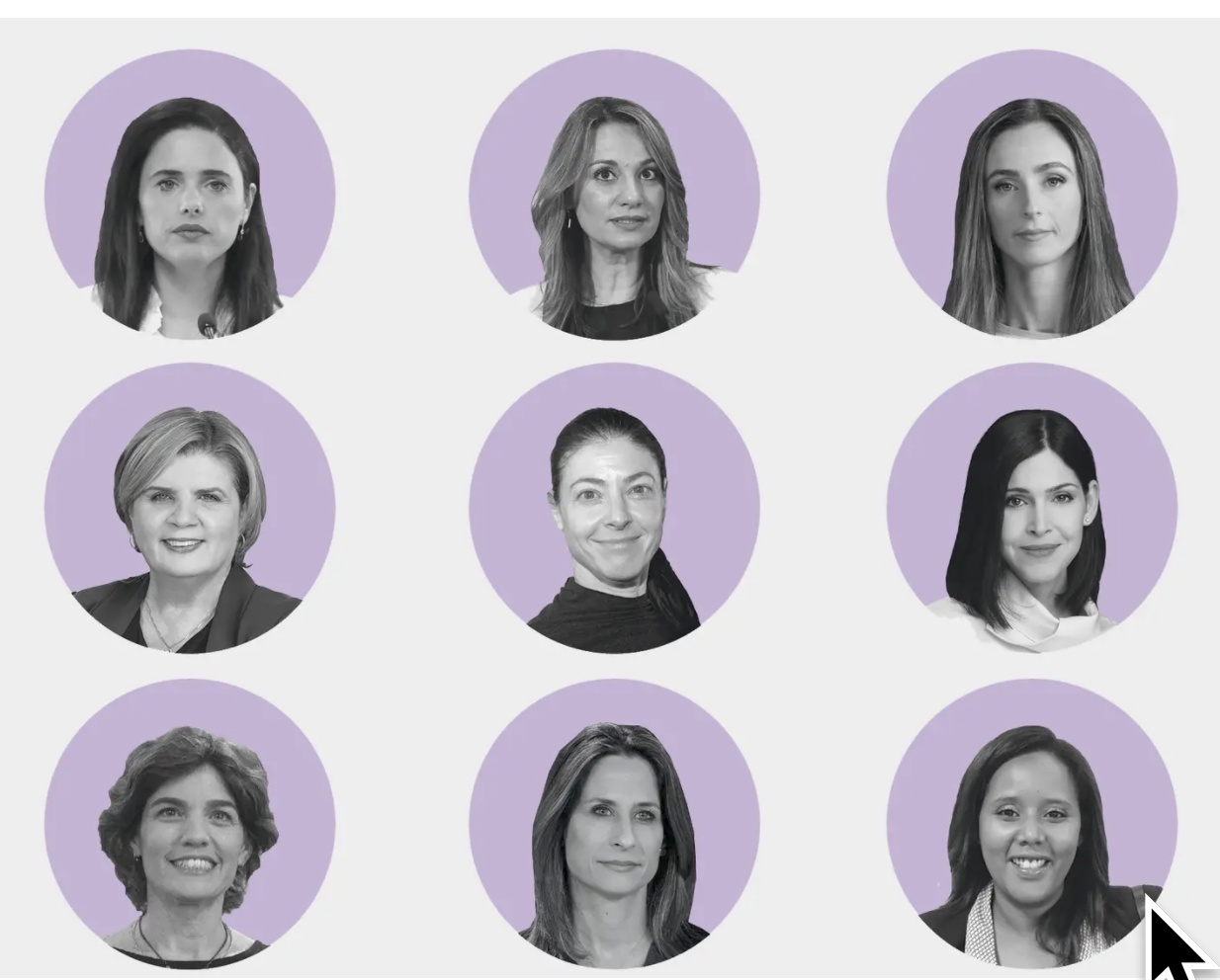 The nine new women cabinet ministers. (Haaretz)