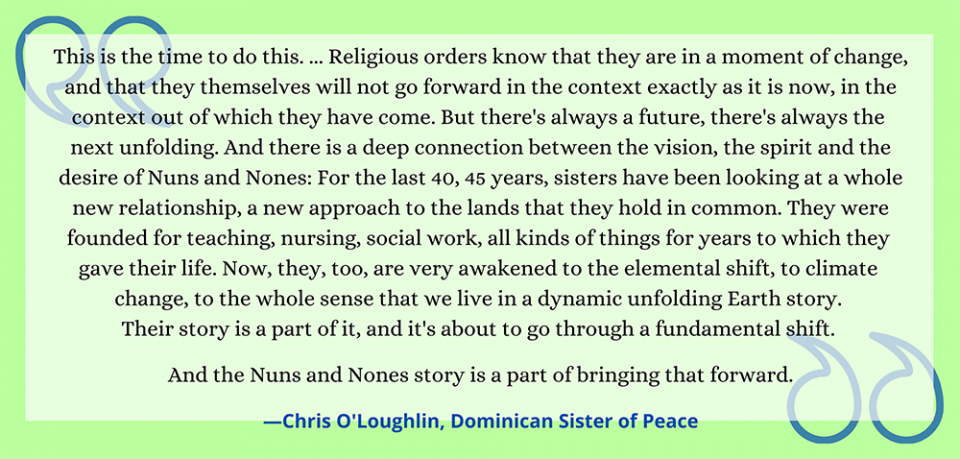 Nuns and Nones project teaches sisters how to create land legacies for justice post image